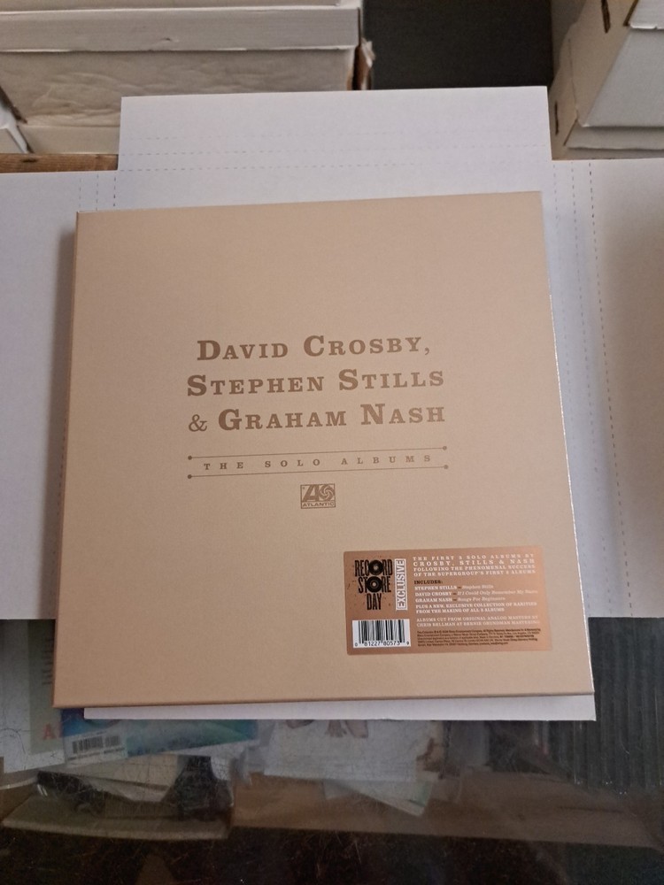 CROSBY STILLS NASH – THE SOLO ALBUMS | 2026 RSD Exclusive 4xLP Box set New