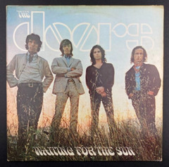 The Doors Waiting For the Sun • UK press vinyl record LP VG