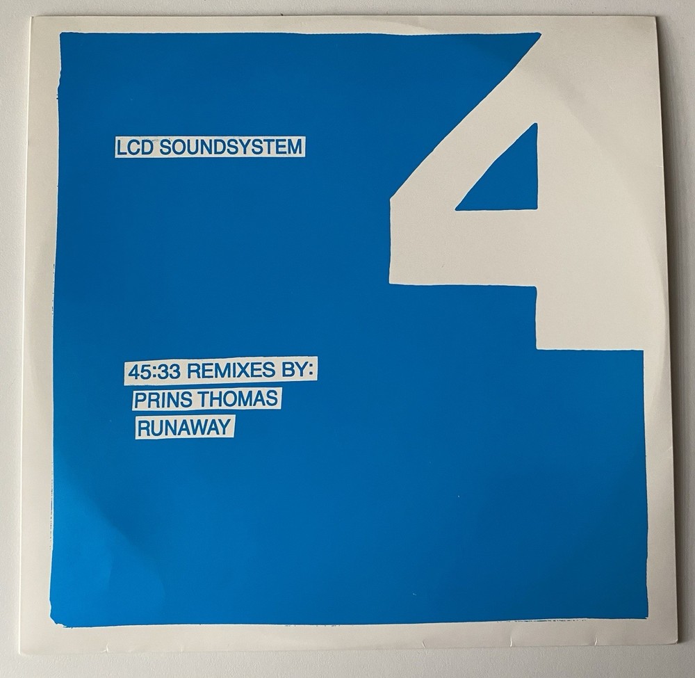 LCD Soundsystem – 45:33 Remixes 4 – Prins Thomas Runaway (Vinyl Record, 2009)