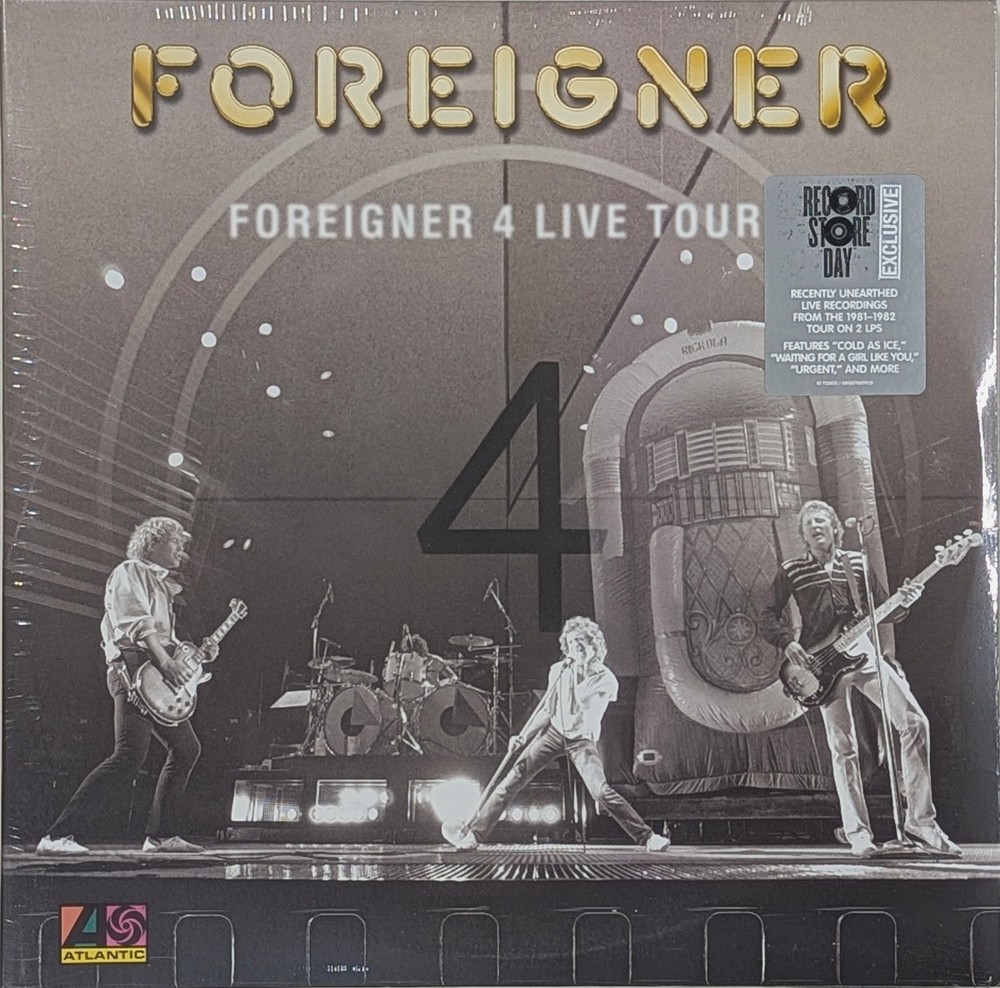 FOREIGNER Foreigner 4 Live Tour 1981-82 SEALED limited edition 2LP RSD
