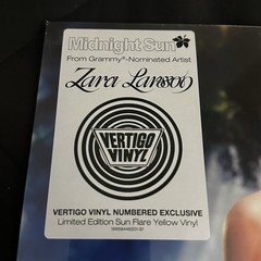 Zara Larsson Midnight Sun Yellow Marble VV Exclusive Vinyl LP /3000 New IN HAND