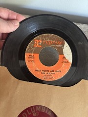 Vintage 45 RPM Record Lot In Album Country Rock Pop RCA Decca Columbia Mixed