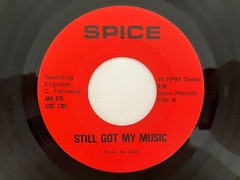 Private Lounge Rock Soul 45 & Pic Sleeve SPICE Fill My Life/Still Got My Music