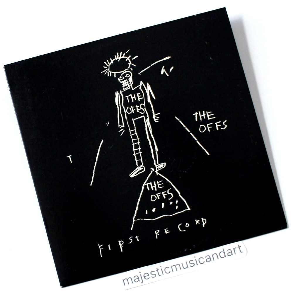 ORIGINAL 1984 JEAN MICHEL BASQUIAT ART COVER THE OFFS FIRST RECORD VINYL LP RARE