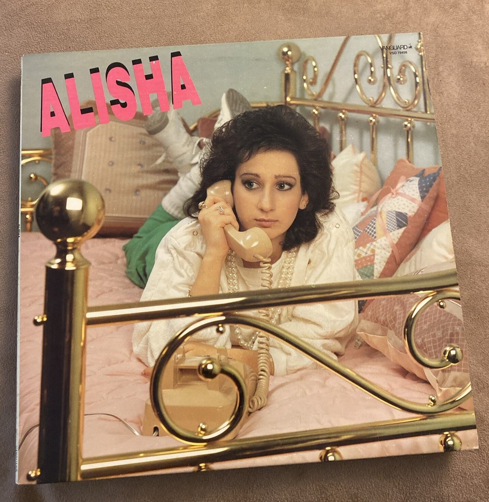 Alisha – Alisha LP Vanguard VSD 79456 Vinyl US 1985 Electronic 1st Pressing