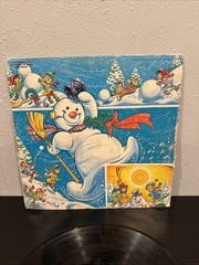 FROSTY THE SNOWMAN Vinyl LP SHRINK Peter Pan Records 8108 EX approaches NM