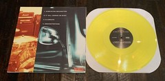 FAKE EYES A Drip Is All We Know 12″ Yellow Vinyl-Glare Leaving Time Milly Dosser