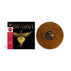 New & Sealed Bon Jovi Greatest Hits Target Exclusive Tiger Eye Vinyl – free ship
