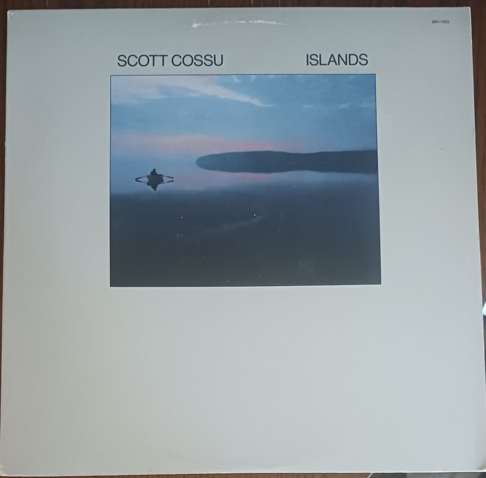 SCOTT COSSU – ISLANDS – 1984 WINDHAM HILL RECORDS VINYL ALBUM – (VG/VG+)