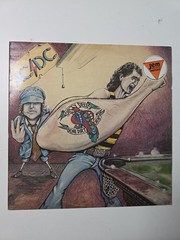 AC/DC ‎Dirty Deeds Done Dirt Cheap Vinyl Record 1977 Australia LP *damaged*
