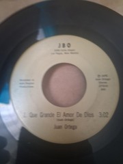 Juan Ortega Rare Las Vegas New Mexico Private Pressing JBO 45 Free US Shipping