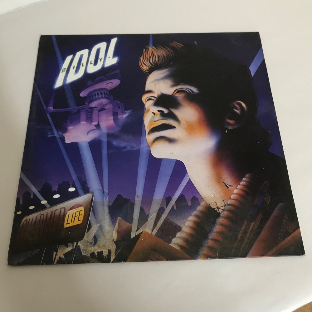 Billy Idol Charmed Life Vinyl LP 1990 Chrysalis CHR-1735-1 Record