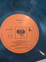 Jeff Buckley – Grace 2019 US VMP Blue Swirl #’d – Vinyl Record LP Album NM