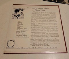 (Lot 2) Robert F. Kennedy & John F. Kennedy Memorial Album; John F. Kennedy 1961