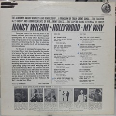 Nancy Wilson Records Lot of 5 Easy Hollywood-My Way Sound of Nancy Free Again
