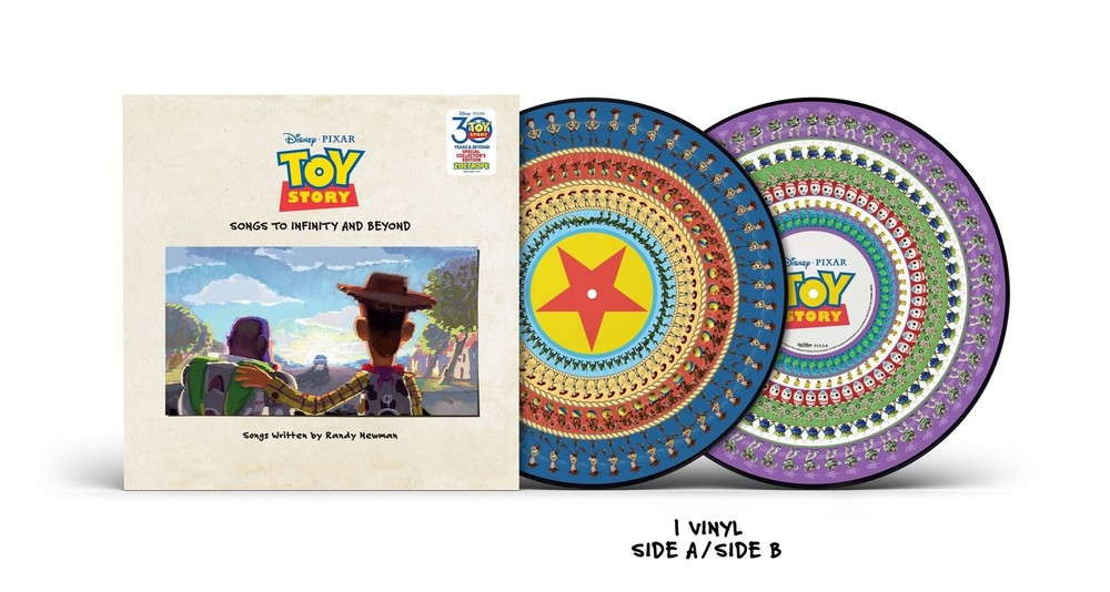 New – Toy Story: Songs to Infinity and Beyond 30th Anniversary Zoetrope LP