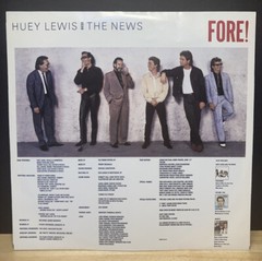 Huey Lewis And The News Fore! Vinyl LP 1986 CRC Chrysalis OV 41534