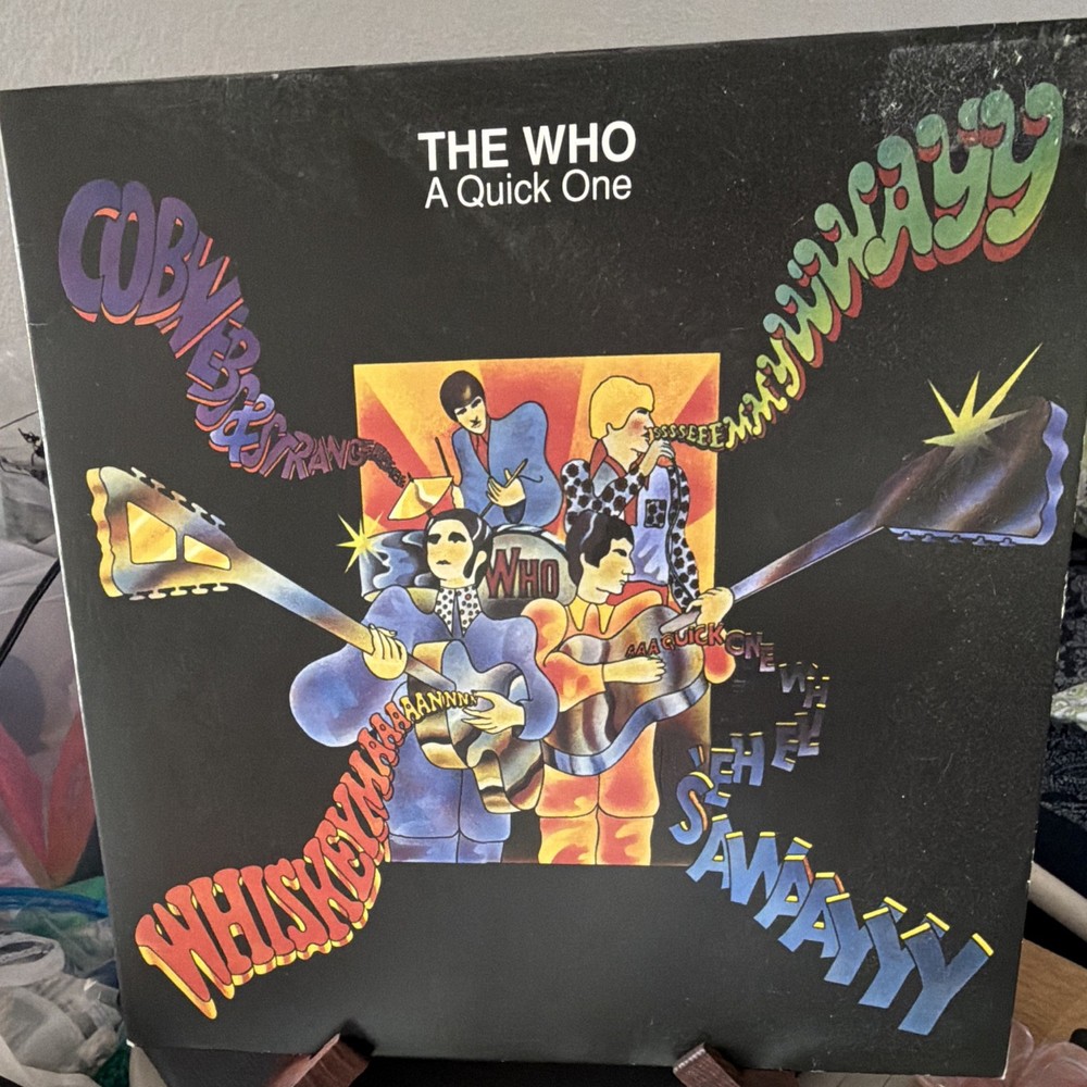 The Who A Quick One Reaction Rock 12″ Vinyl LP in Cardboard Sleeve MONO 3175 608