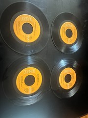 Elvis Presley 45 lot of 10 RCA Orange label records – see decription for record
