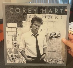COREY HART First Offense SEALED CANADA LP w/ORIGINAL COVER w/Sunglasses At Night