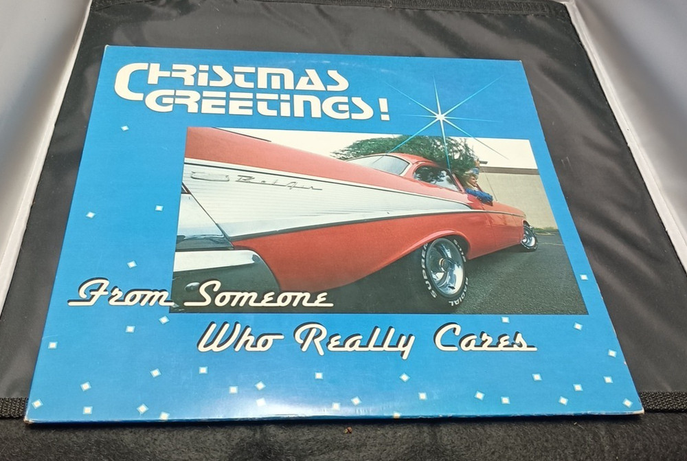 Christmas Greetings Vinyl Record Album from someone who really cares 1986 Impact