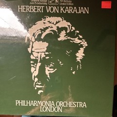EMI HERBERT VON KARAJAN 75TH BIRTHDAY LIMITED EDITION SEALED VINYL LP