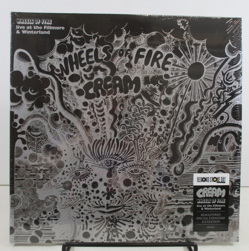New “Wheels on Fire: LIVE AT THE FILLMORE & WINTERLAND” 3-LP Set CREAM RSD 2026