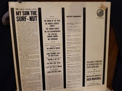 My Son the Surf Nut LP Jack Marshall Capitol ST-1939 EX- Vinyl VG Cover 1963