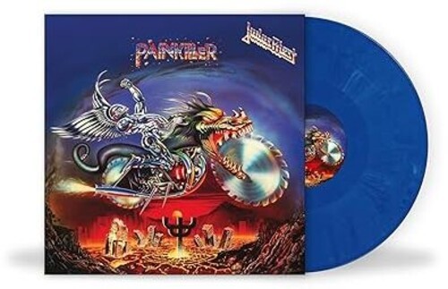 Judas Priest – Painkiller – NAD Blue & Blue White Marble Vinyl [New Vinyl LP] Bl