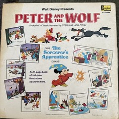 Lot of 3 Vintage Disney Disneyland Records Story & Songs Vinyl LPs