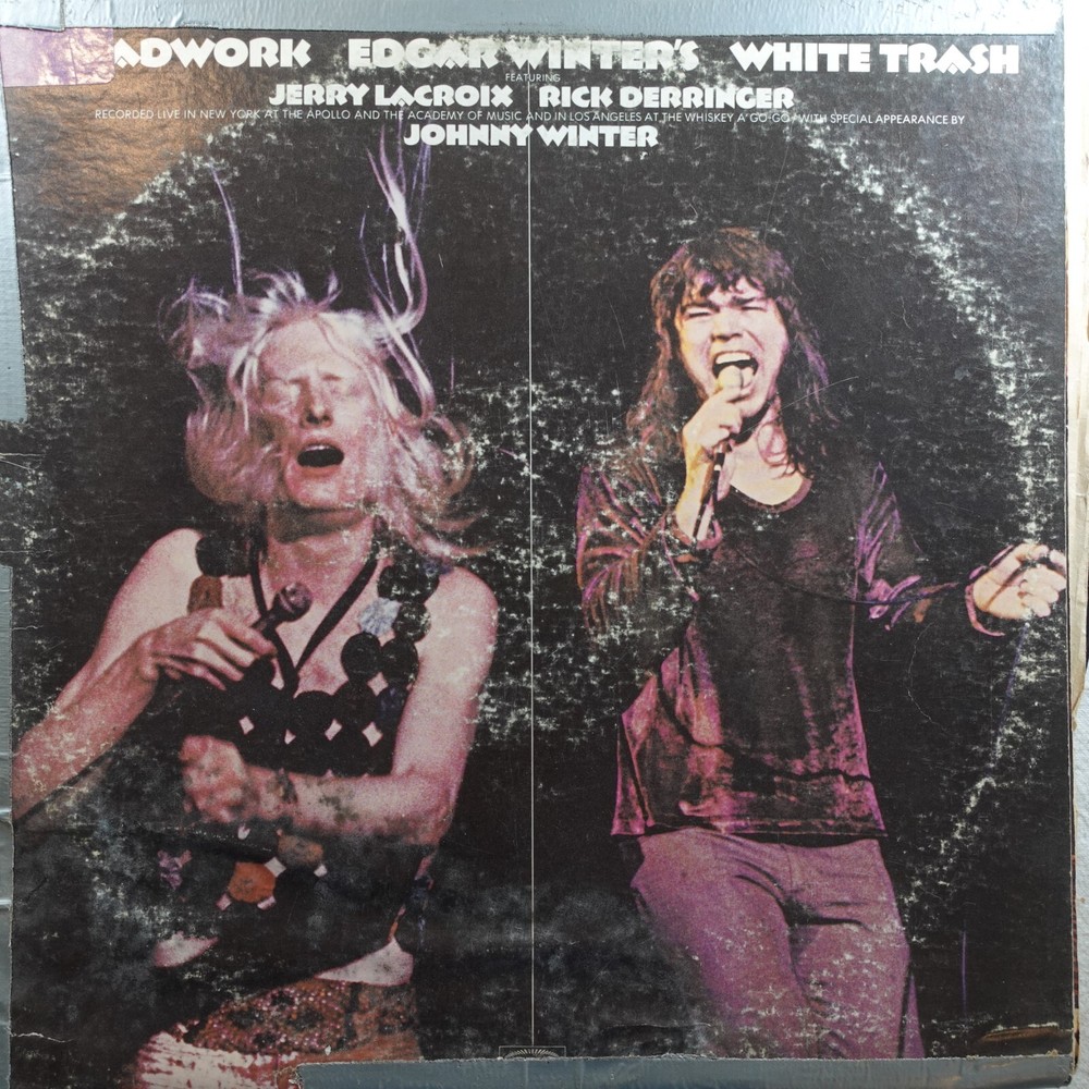 Edgar Winter White Trash Roadwork Epic 31249 Record Album Vinyl LP