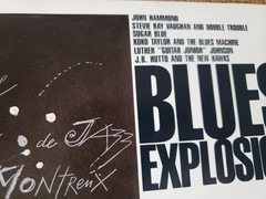 hand signed 1980s EXCELLENT STEVIE RAY VAUGHAN/Various Blues Exp. LP see notes!