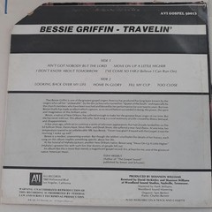 Bessie Griffin “Travelin” Live Rare Near Mint 1981 Promo AVI Records 50013