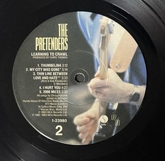 THE PRETENDERS LEARNING TO CRAWL 1983 LP Vinyl Record Rock Pop 1-23980