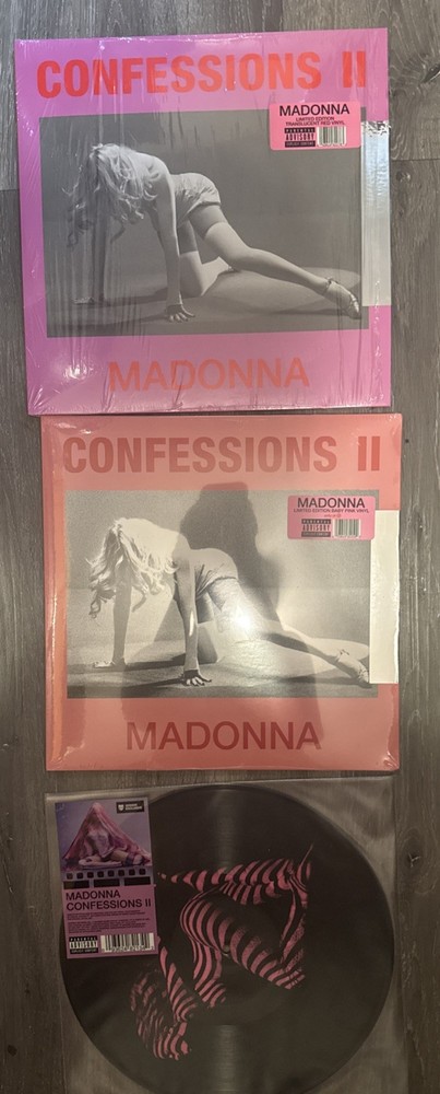Madonna Confessions II (3 Variants / 3 LPs) Read Descriptions