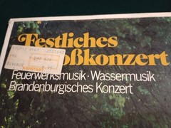 Festliches Schloßkonzert (1980 Vinyl LP) Deutsche Grammophon 2535 642 Stereo