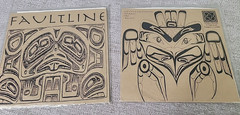 2 – Faultline 7” Vinyl EP Alliance Records Rare 1990s DIY Indie Post-Punk