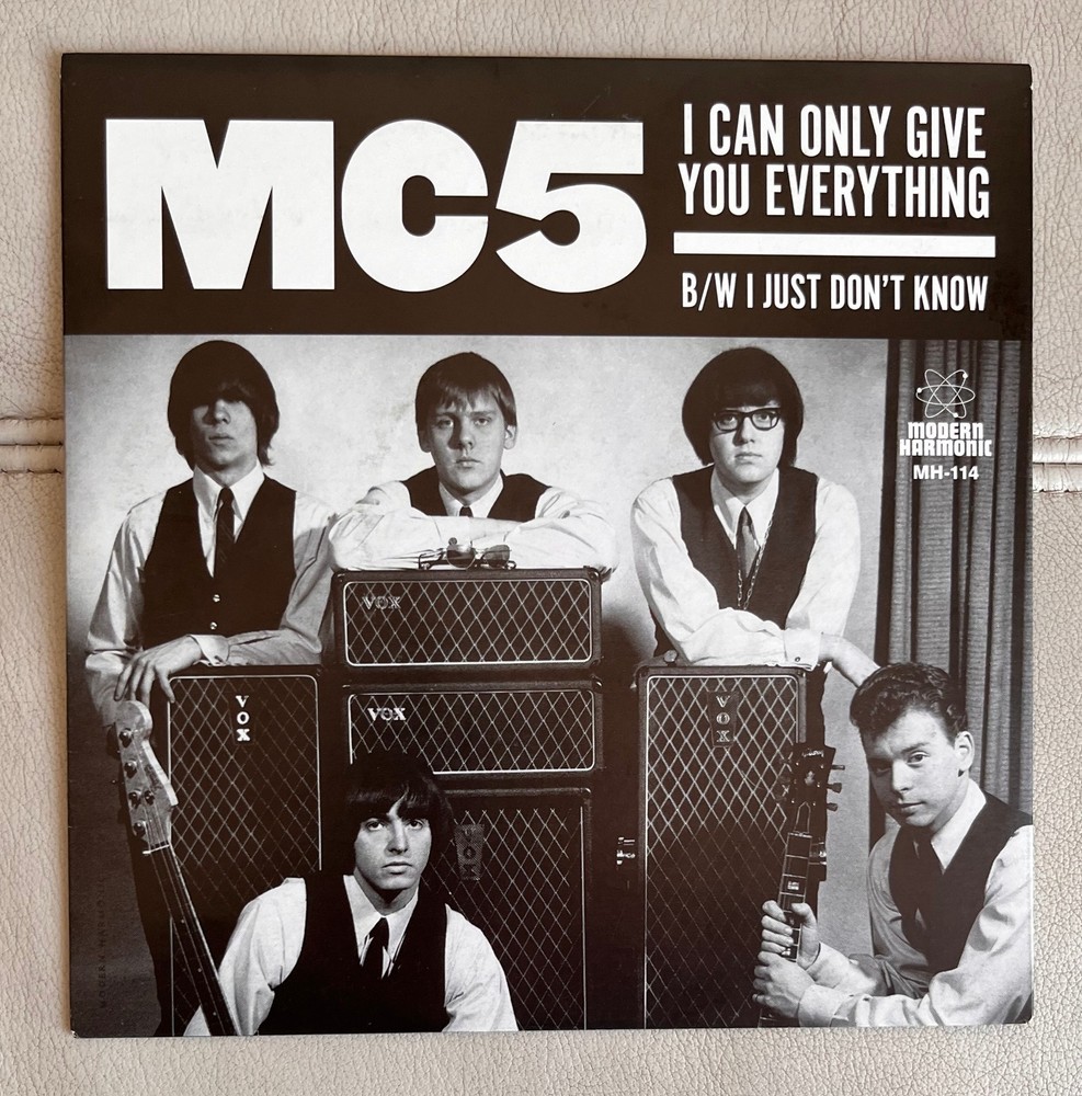 MC5 – I Can Only Give You Everything US 7″ Single RSD MH-114 NM / NM