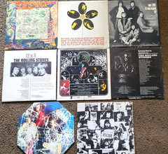 The Rolling Stones Bundle Of 9 Albums(10 Lps).Attn:Please see notes&pics.Used.