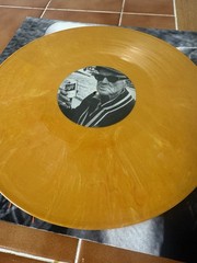 COLD WORLD “DEDICATED TO BABIES WHO CAME FEET FIRST” ORANGE VINYL LP LOCKIN OUT