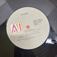Starbow – Intersidereal Message 12″ Single 1978 AVI Records Disco 45 RPM