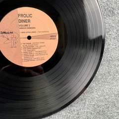 Frolic Diner Vol 2 Various Swingers Vinyl LP Romulan Records UFOX15 Exotica Rock