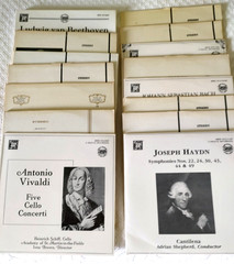 Lot of 15 Musical Heritage Society Classical LP’s from 1970’s to early 1990’s