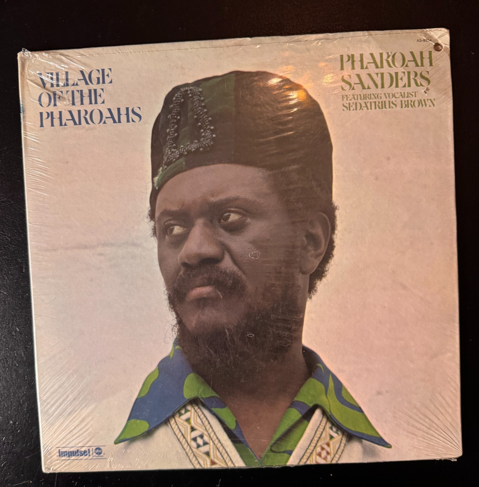 Pharoah Sanders – Village Of The Pharoahs Vinyl LP – 1973 – AS-9254 SEALED OG