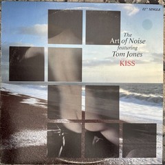 The Art Of Noise Tom Jones Kiss Vinyl Record 12” 45 RPM Maxi Single 871 039-1
