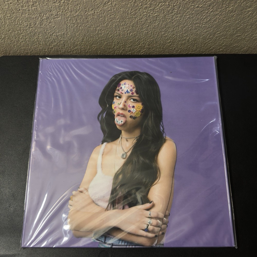 Olivia Rodrigo Sour Vinyl Purple Marble IVC Club Edition LE #1823/3000