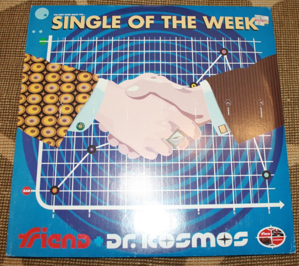 Friend & Dr. Kosmos- Single of the Week 2×12″ LP Vinyl, 1997 Dot, Broken Beat