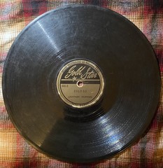 LIGHTNIN’ HOPKINS: Automobile / Zolo Go GOLD STAR # 666 78 RPM Texas Blues 1949