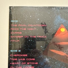Europe / The Final Countdown Vinyl Record 1986 Record EX W/shrink +Hype Sticker
