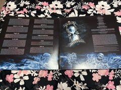 Avenged Sevenfold Nightmare LP Colored Vinyl Blue Marble Hopeless Rock 2010s